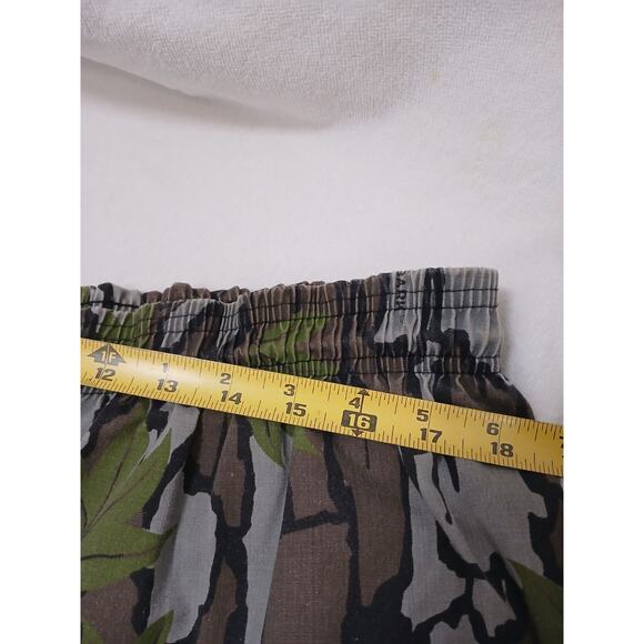 Kushi of Beverly Hills Treebark Camo Pants XL Hunting Forest Leaves Gorp Vintage - Picture 10 of 16